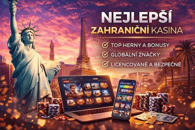 Zahraniční casino bonus bez vkladu Využijte šance na výhru